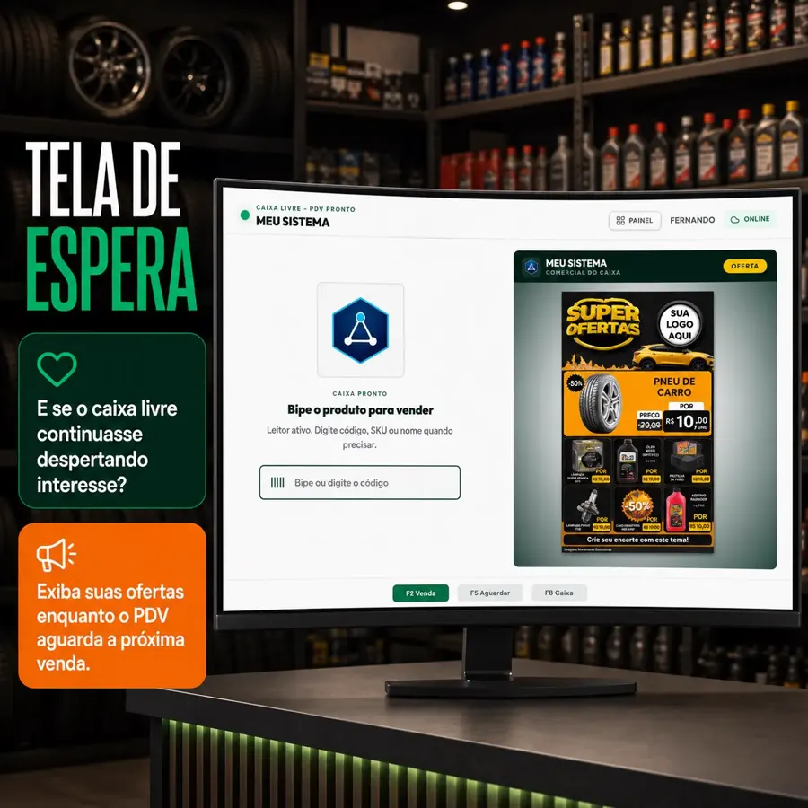 Gerador de cartazes de ofertas para impressão em folha A4 e A5