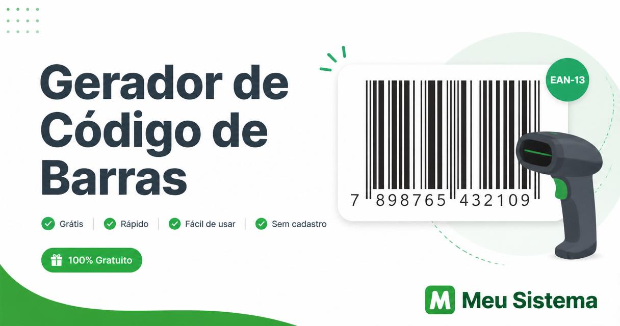 Imagem de código de barras para etiqueta e PDV